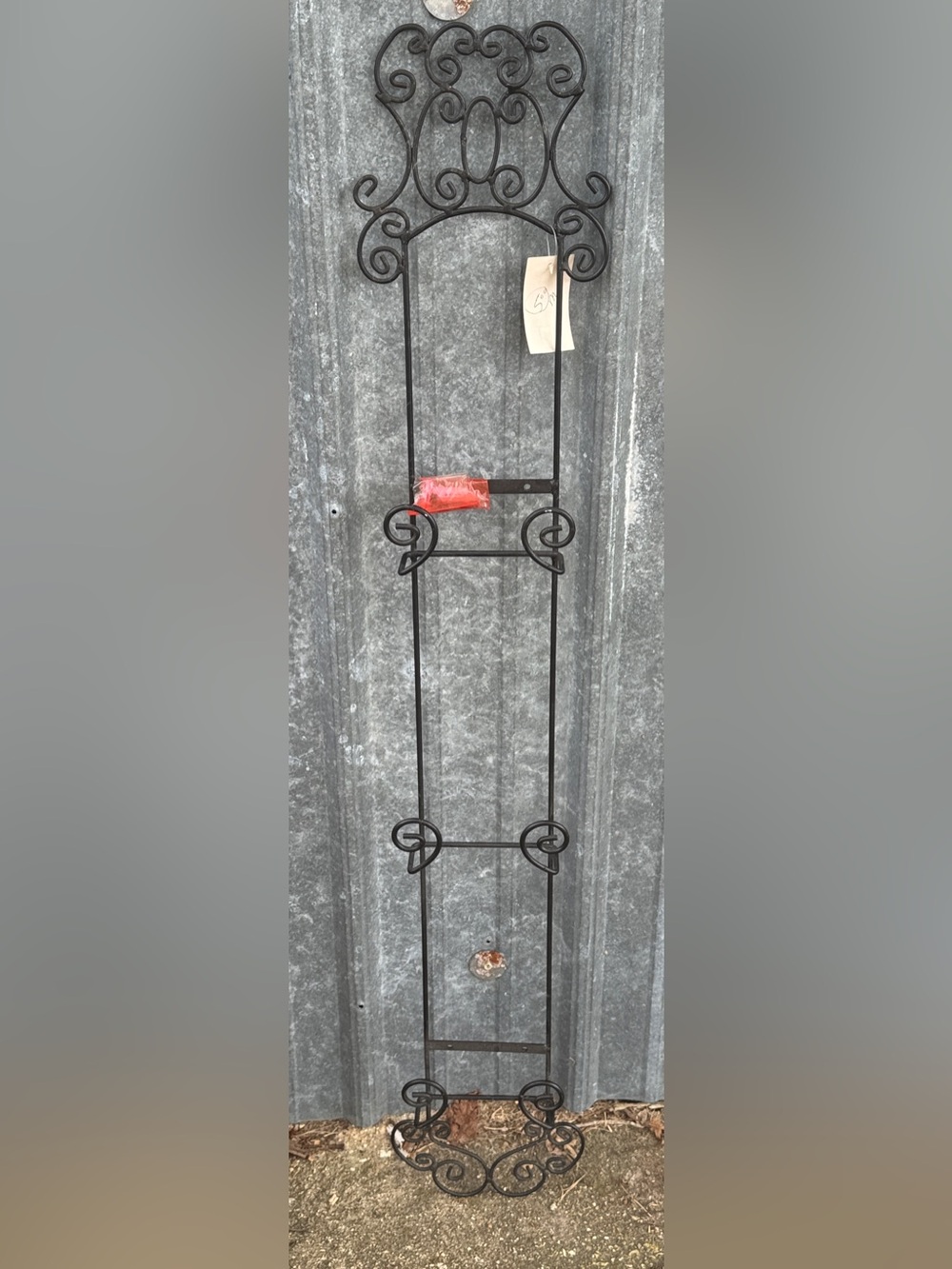 Black Metal Wallhanging 3 Plate Display - Decorative Home Wall Decor